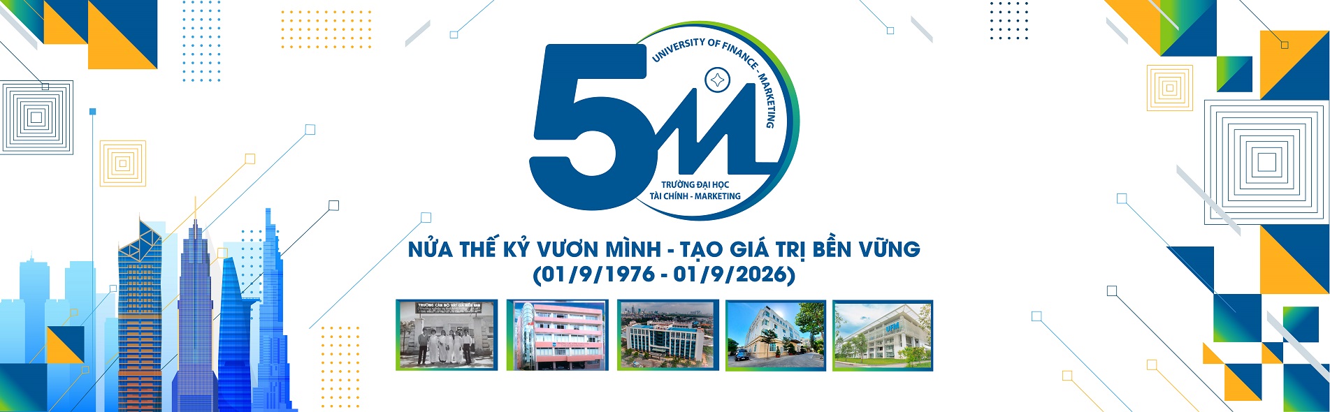UFM Announces the Official Logo Celebrating the 50th Anniversary of Its Traditional Day (September 1, 1976 – September 1, 2026) 